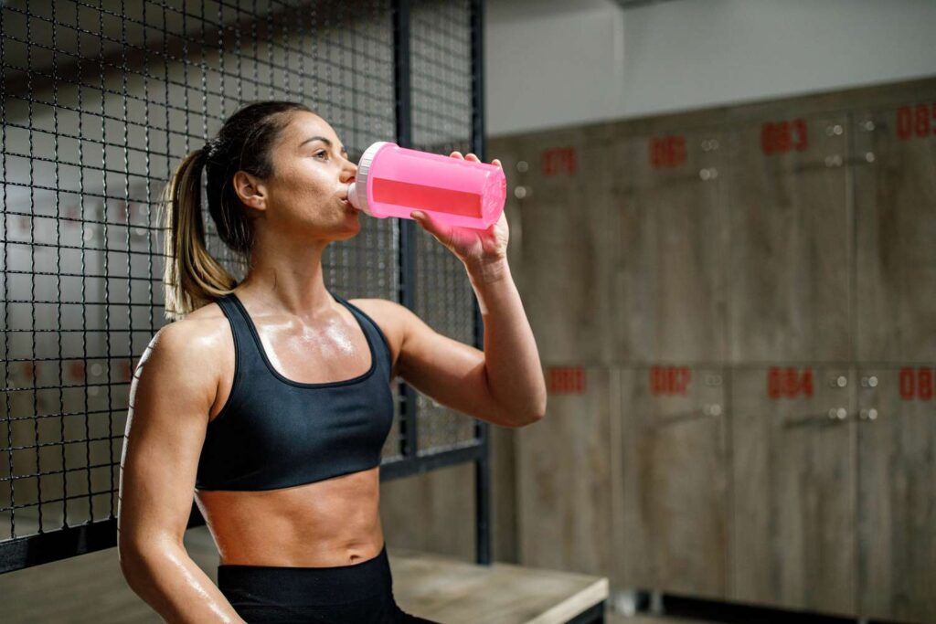 can women use b protein as pre workout 